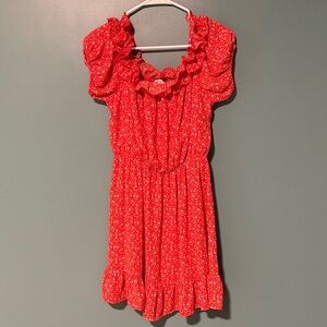 ❤️ Red Floral Dress by Jessica Simpson ❤️